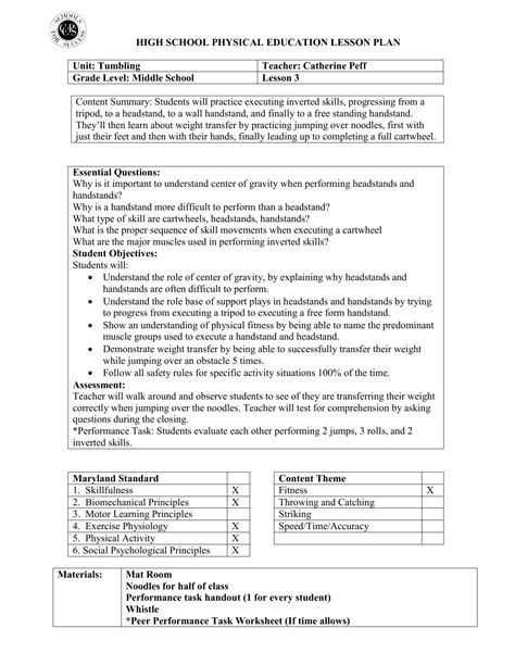 semi detailed lesson plan in physical education grade 4